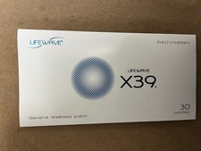 LIFEWAVE X39 Patches - 30 Patches Authentic  Free Shipping - Exp:01/2027 
