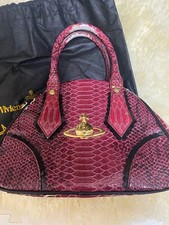 Vivienne Westwood Yasmine bag python embossed