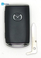 Single Oem Mazda Smartkey Remote Transmitter Three Button Used Uncut Wazske11d01