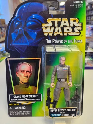 Star Wars The Power Of The Force Collection 3 Grand Moff Tarkin Action Figure