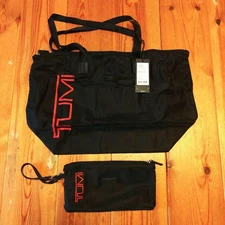 TUMI Shoulder bag Nylon Black Just-in-Case Travel Bag 112611c