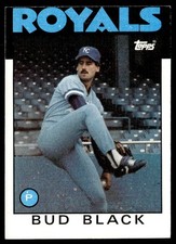 1986 Topps Bud Black Kansas City Royals #319