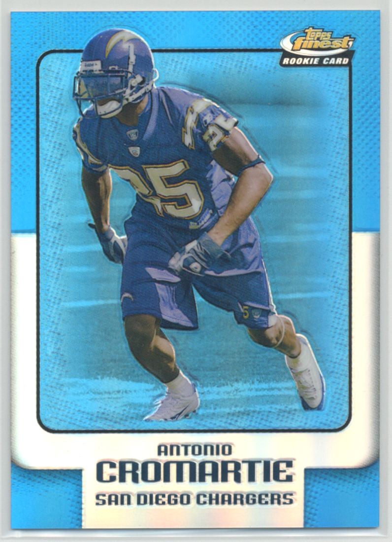 Antonio Cromartie Finest #148 Blue Refractor