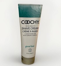 Coochy Cream Shave Cream Green Tease 7.2oz NEW Intimate Shaving Lotion Bikini Ca