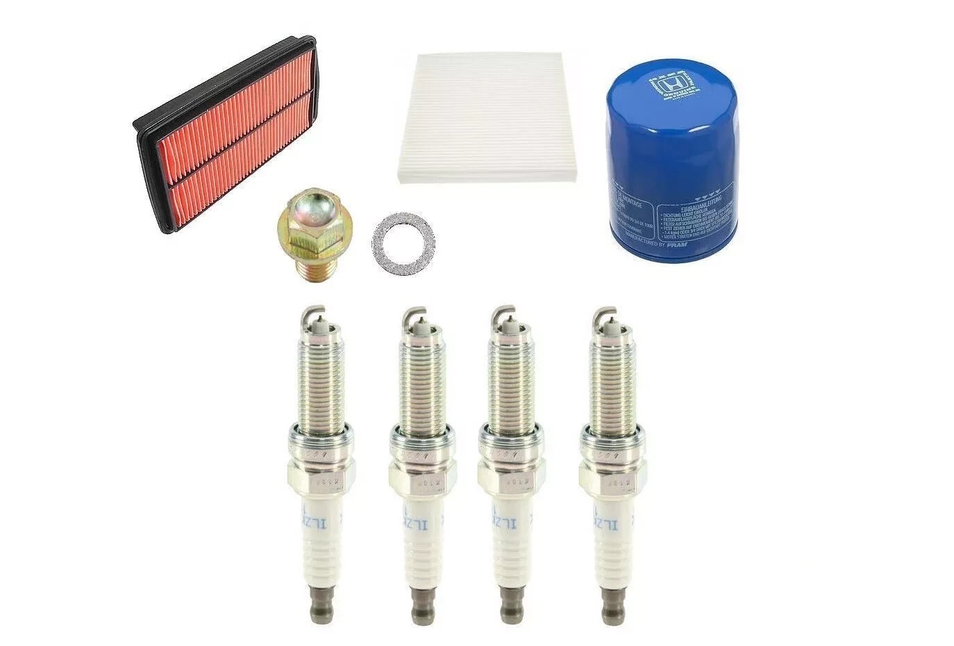 OEM 2007-2012 Acura RDX Tune Up Kit NGK Laser Iridium Spark Plugs