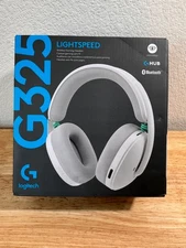 Logitech G325 Casque de jeu Bluetooth sans fil à vitesse lumineuse - blanc