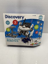 Discovery Build and Create Robotics Learning Toy set 3 Robots New in Box