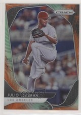2020 Panini Prizm Mega Box Cosmic Haze Prizm Julio Teheran #42 4s2