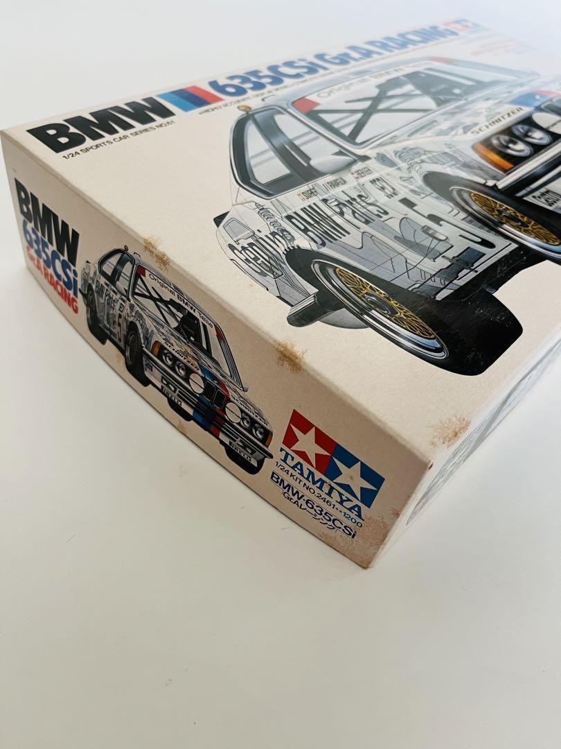Tamiya 1/24 BMW 635CSI Gr.A Racing Sports Car Series No.61 Model