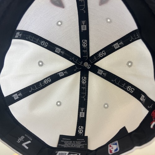 New Era Chicago Bulls NBA Snapback Cap 59FIFTY Size 7 5/8 - Picture 14 of 17