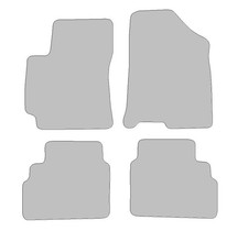 Fußmatten passend für Hyundai Kona Typ  (Baujahr 2024 - aktuell), Dura graphit