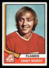 1974-75 Topps Randy Manery #86 - Atlanta Flames - VG