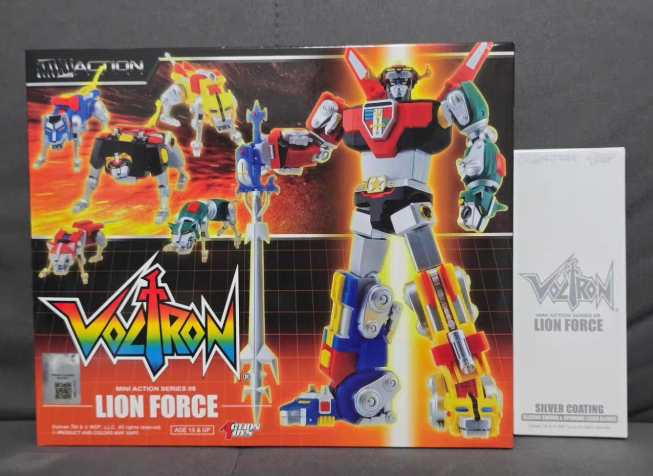 Mini Action Voltron - Lion Force With Bonus Parts In Stock
