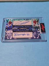 Alejandro Garnacho/Anthony Elanga 2023 Leaf Vibrance Autograph Auto 1/1