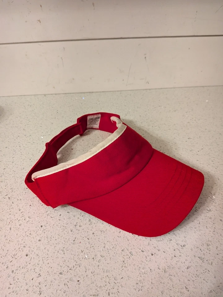 Fox Racing 45 Adjustable Visor HAT/CAP Red/White ONE SIZE - Image 3 of 4
