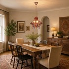 Colored Crystal Tassel Pendant Light,moroccan Home Decor Light,including 3 Bulbs — photo 2