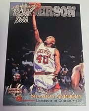 1996 Score Board Basketball Rookies - Shandon Anderson #50 (RC)