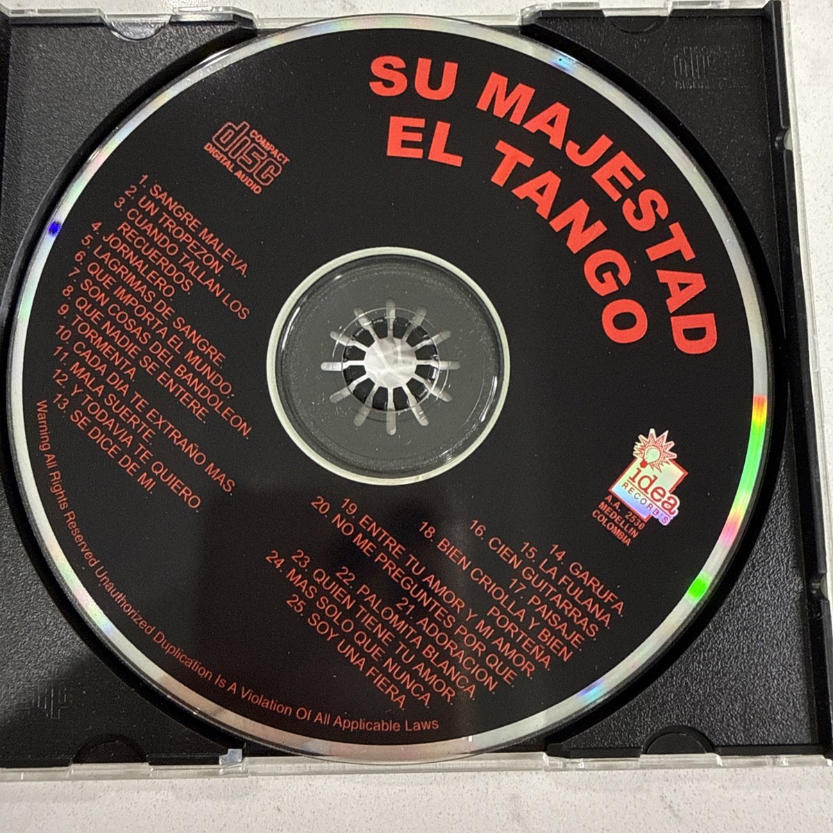 洋楽 TANGO & TANGUEROS CD Su Majestad El Tango CD | eBay