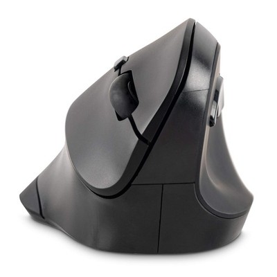Kensington Ergonomic Vertical Wireless Mouse (K75575WW), Grey/Black Mid-Size