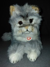 Steiff  Lizzy Maine Coon  Cat. 2008. L.ED. 3,000. Tag 038662, NIB. 20  Long