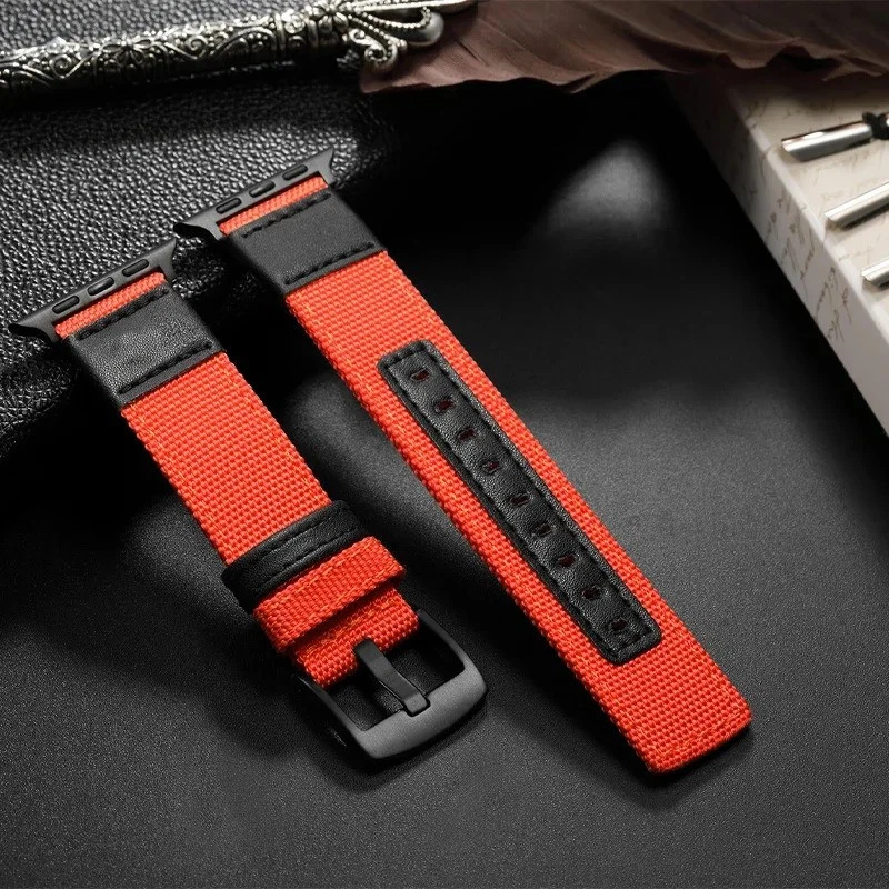 Correa deportiva de nailon para Apple Watch Ultra Series 11 10 9 8 7 6 5 4 SE 38-49 mm Foto 4 de 4