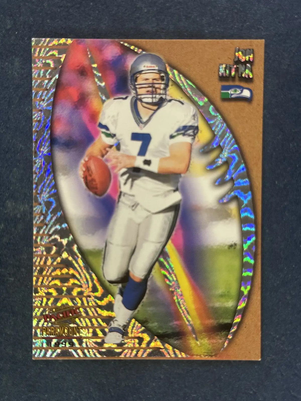 1999 Pacific Paramount Personal Bests #33 Jon Kitna Seahawks