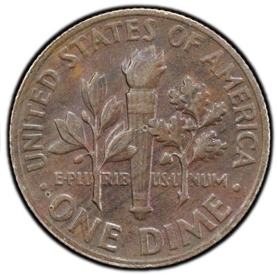 1968 D Roosevelt Dime Missing Clad Layer Mint Error | eBay