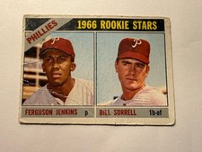 1966 Topps Baseball Phillies Rookie Stars Jenkins HOF/Sorrell #254 Fair
