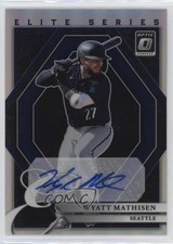 2022 Panini Donruss Optic Holo Prizm Wyatt Mathisen #ESS-WM Auto nd3