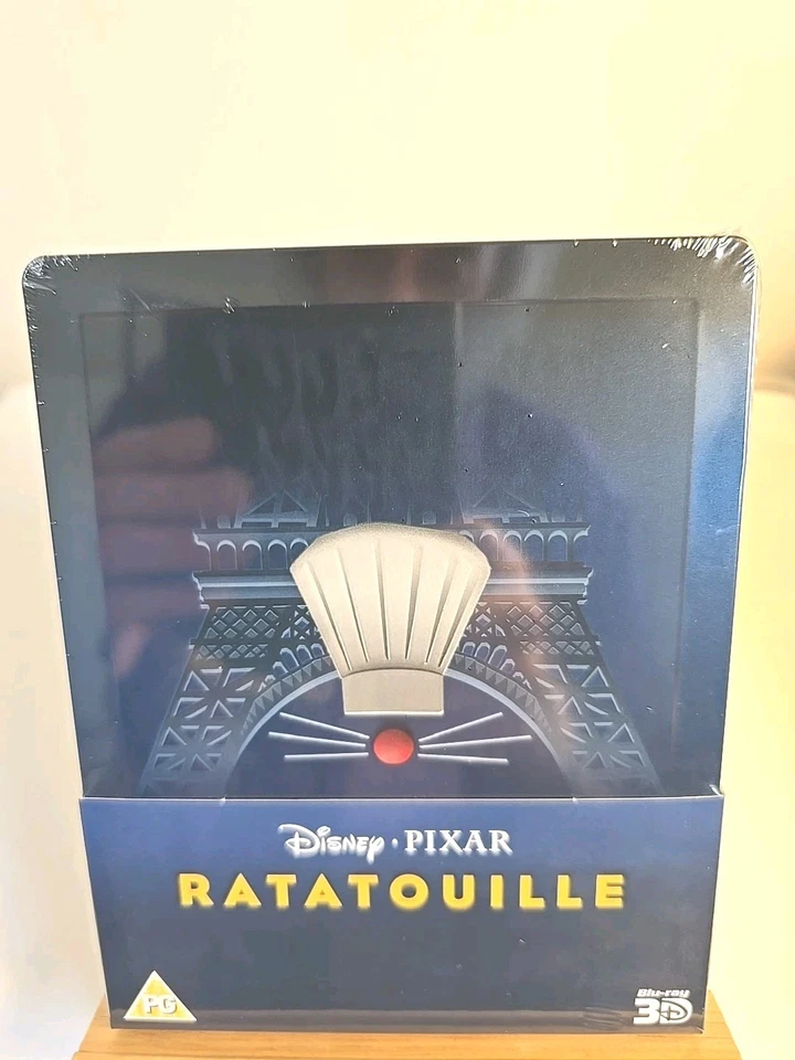 DISNEY  PIXAR  RATATOUILLE  3D  +  2D  BLU-RAY   STEELBOOK,  (  LOOSE  DISCS  ) - Image 2 of 4
