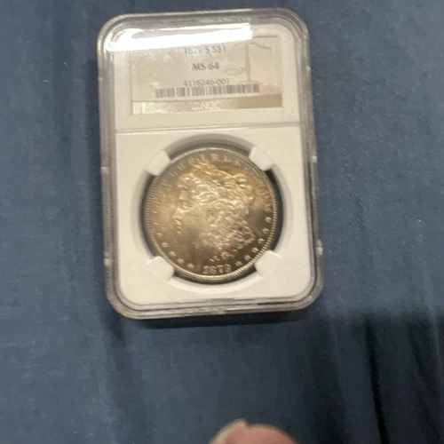 Morgan Dollar 1879-S NGC MS 64 Silver $1 San Francisco Uncirculated Coin