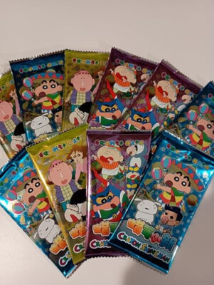 10 Packs Crayon MITSI Hiroshi SHIN-CHAN Anime Cartoon Trading