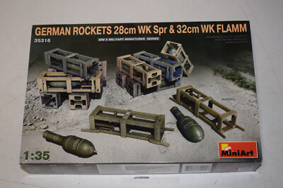 MiniArt 35316 German Rockets 28cm WK Spr & 32cm WK Flamm 1:35 NEU mit OVP