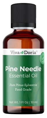 Viva Doria Pure Pine Needle Essential Oil, Food Grade, 1 Fl oz