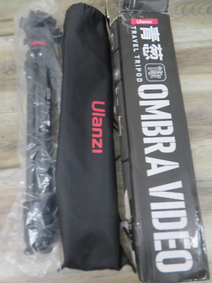 Ulanzi Ombra 1.6m Video Travel Tripod With 360 Panorama Fluid Max Load 6kg