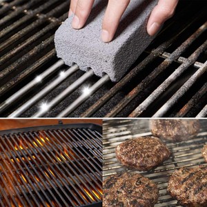 3PCS Nettoyage brique Grill bloc Crêpière en pierre ponce 3PCS Nettoyage brique Grill bloc Crêpière en pierre ponce