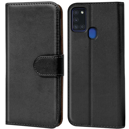 Schutz Hülle Für Samsung Galaxy A21s Handy Klapp Tasche Flip Case Schutzhülle - Bild 2 von 22