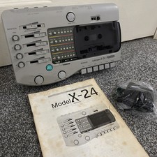 Rare Fostex X24 4 Track Compact Cassette Multitracker Portastudio Tascam