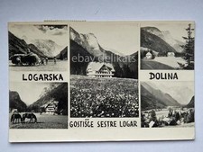 Logarska Dolina Tikes Logar Gostilna Slovenia Slovenija AK postcard