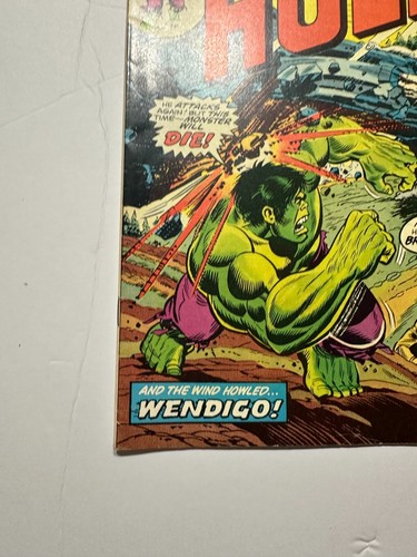 Incredible Hulk #180 1974 1st Wolverine Cameo MVS Intact Marvel Key Raw - Picture 2 of 16
