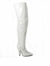 NEW WOMEN LADIES THIGH HIGH OVER THE KNEE HIGH HEEL STRETCH BOOTS SEXY LOOK