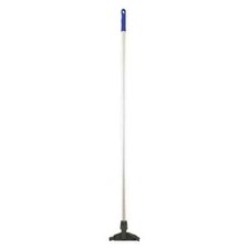 Kentucky Colour Coded Metal Mop Handle with Clip Blue