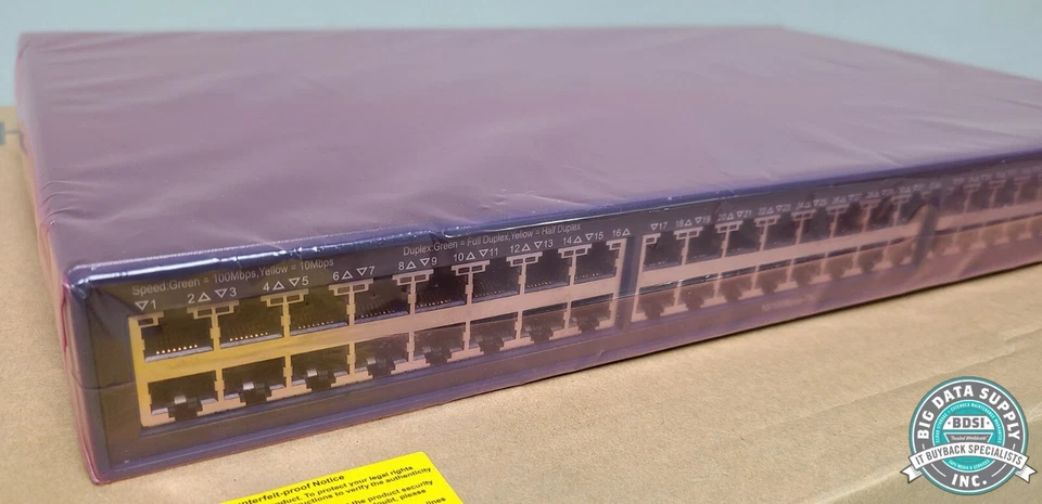 H3C, S3100-52P 48-Port Ethernet Switch, P/N 0235A248 - Image 2 of 4