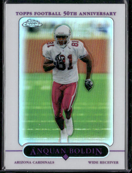 2005 Topps Chrome Anquan Boldin 117 Refractors