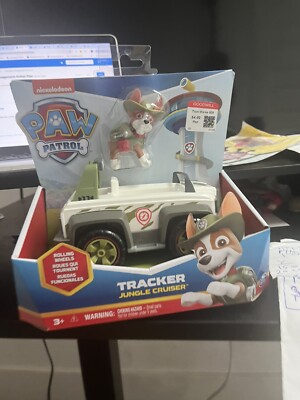 PAW Patrol Tracker s Jungle Cruiser Vehicle & Figure New in Package Rolling Car