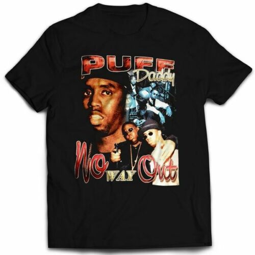 VINTAGE STYLE PUFF DADDY NO WAY OUT RAP T-SHIRT