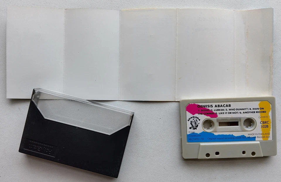 GENESIS - ABACAB (CHARISMA CBRC102) 1981 UK CASSETTE TAPE - Image 3 of 3