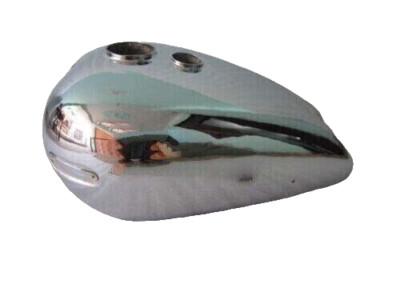 ARIEL TWIN PLUNGER CHROME STEEL PLATED PETROL FUEL GAS TANK |Fit For