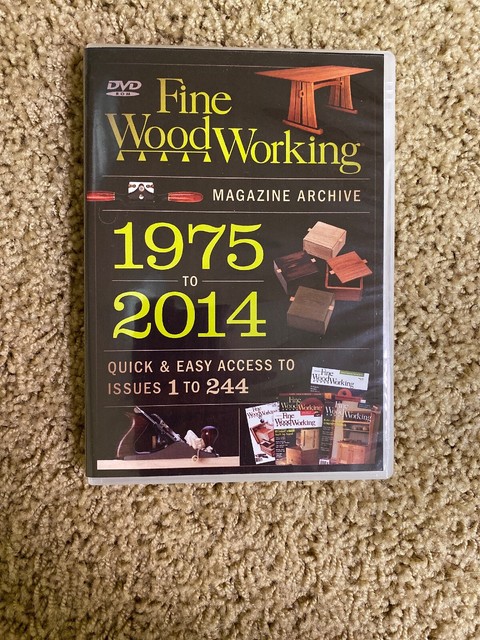 Fine Woodworking 1975 to 2013 Magazines Archive DVD-ROM Fine Woodworking 1975 to 2013 Magazines Archive DVD-ROM