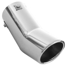Edelstahl Auspuffblende Endrohr Chrom Für Fiat Albea Bravo Doblo Ducato Panda